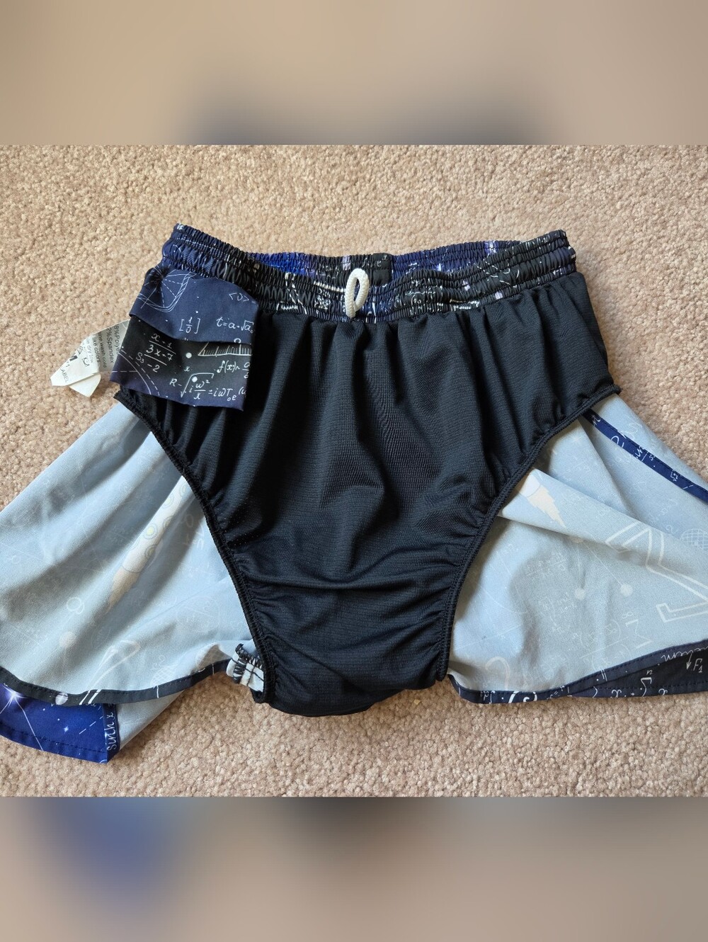Boa Mens STEM Printed 3" Half Split Shorts, Small Running Trail - Picture 5 of 7